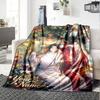 Name Custom Xie Lian and Hua Cheng Print Flannel Blanket High Quality Warm Comfortable Cover for All Seasons Perfect for Gifts Home Decor