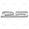 New Car Styling 3D 2.0 2.5 Skyactive Metal Chrome Zinc Alloy Emblem Car Body Badge Sticker for Mazda 3 CX-3 CX-5 RX-8 RX-5