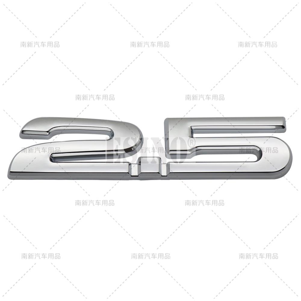 New Car Styling 3D 2.0 2.5 Skyactive Metal Chrome Zinc Alloy Emblem Car Body Badge Sticker for Mazda 3 CX-3 CX-5 RX-8 RX-5