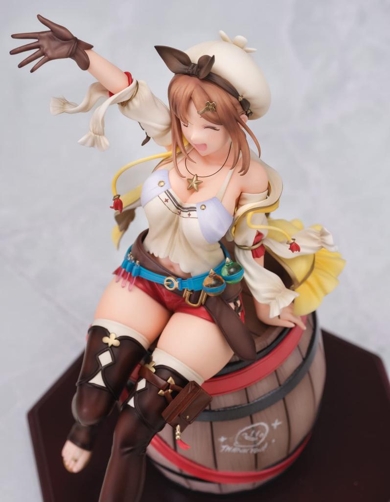AmiAmi Atelier Ever Darkness the Secret Hideout Ryza Series 25th Anniversary Scale Figure DX Version Ryza & - "Atelier" Ver. 1/7
