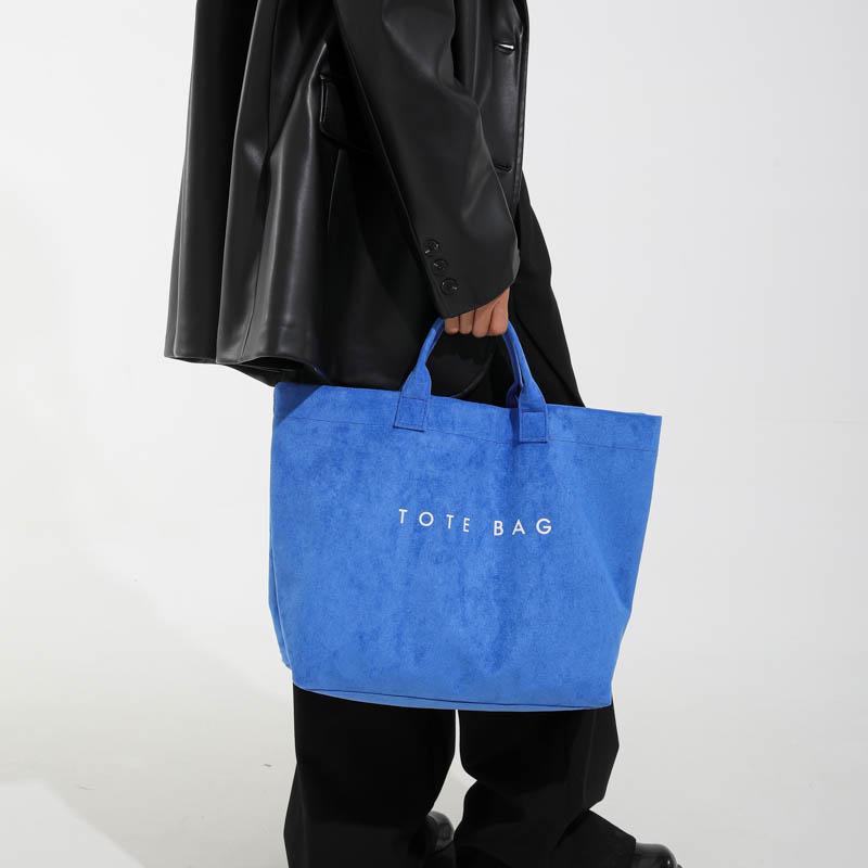 Faux Suede Tote Bags Large Shoulder Bags Handbag Hobo Bag for Women Shopping & Daily Use