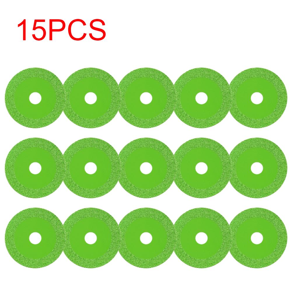 2-25pcs Glass Cutting Disc 100mm Ultra-thin Saw Blade Jade Crystal Wine Bottles Grinding Chamfering Cutting Blade Glass Cutting