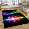3D Piano Art Creative Musical Note Carpet Rug for Home Living Room Bedroom Sofa Doormat Decor,Child Area Rug Non-slip Floor Mat