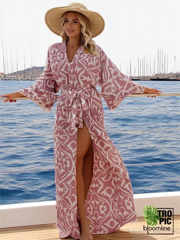 Women's Loose Beach Dress, Beach Cover Shirt