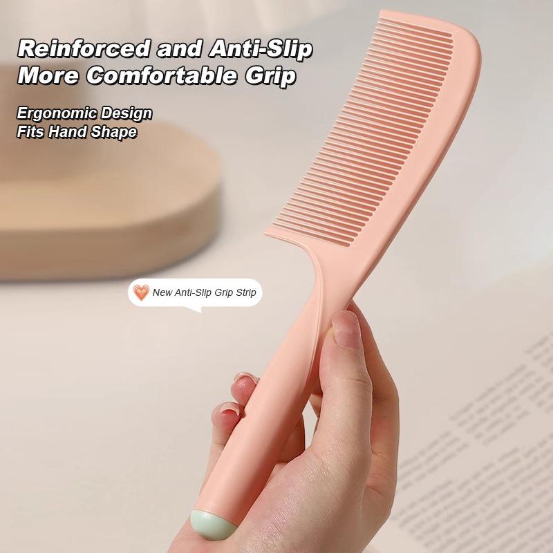 Anti-tangle Hair Comb, Long and Short Hair Smoothing Comb, Straight and Curly Hair, Good-looking Girls’ Dormitory Comb