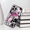 Anime N-NANA Phone Case For iPhone 17,16,15,14,13,12,11 Plus,Pro Max,XS,Soft Black Cover