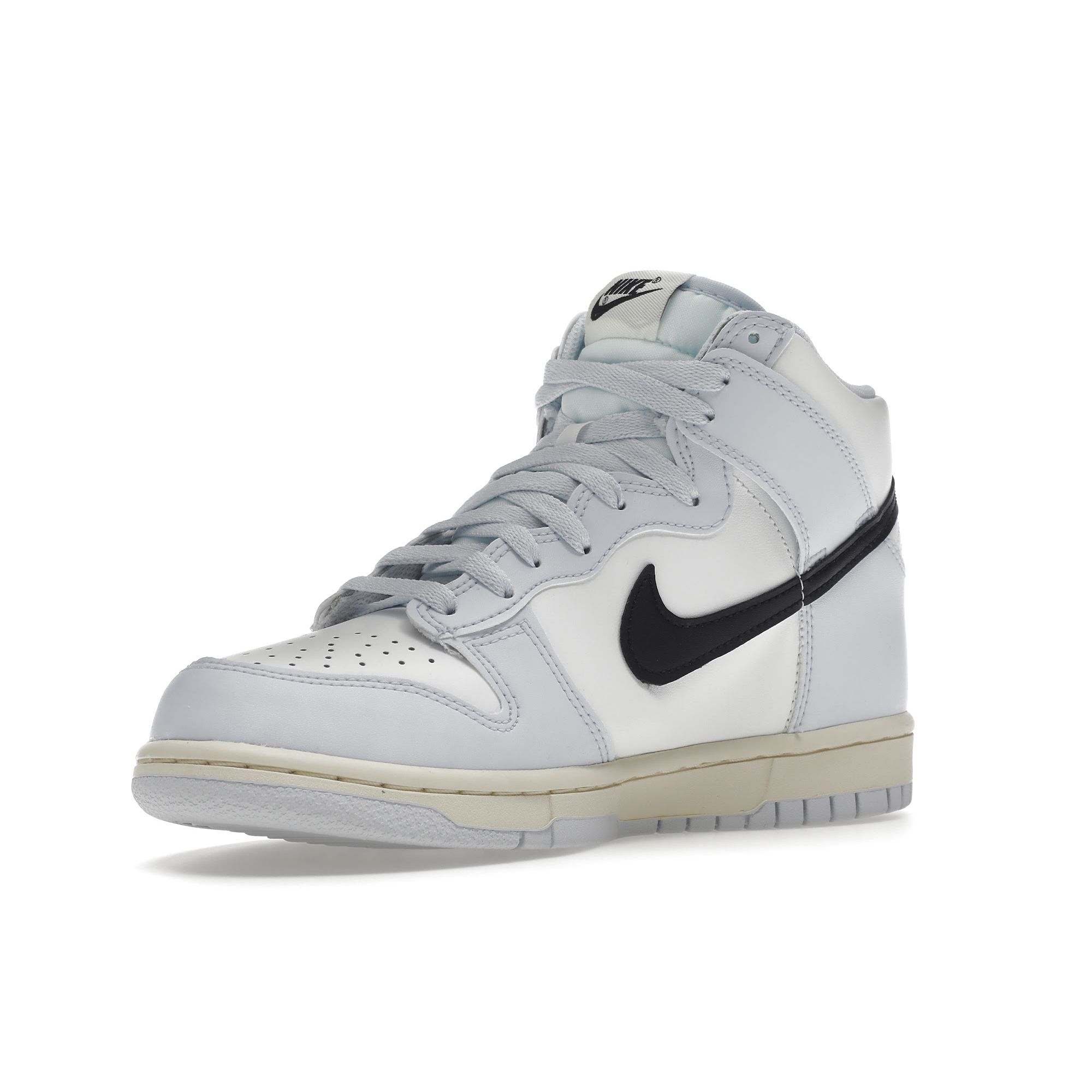 Кроссовки Nike Dunk High GS Football Grey Black White Summit-White Coconut-Milk — фото 5