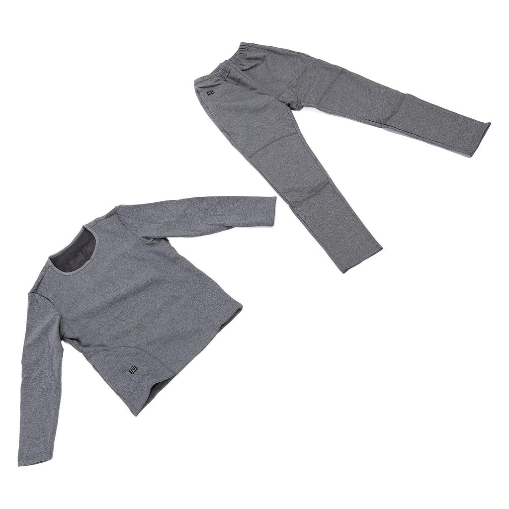 5V Elektrisch Beheiztes Thermounterwäsche-Set 3 Stufen Winter Outdoor-Sportarten Beheiztes Hemd Hose für