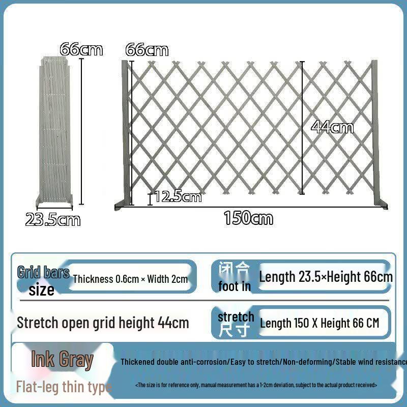 Retractable Anti-Corrosion Wooden Fence