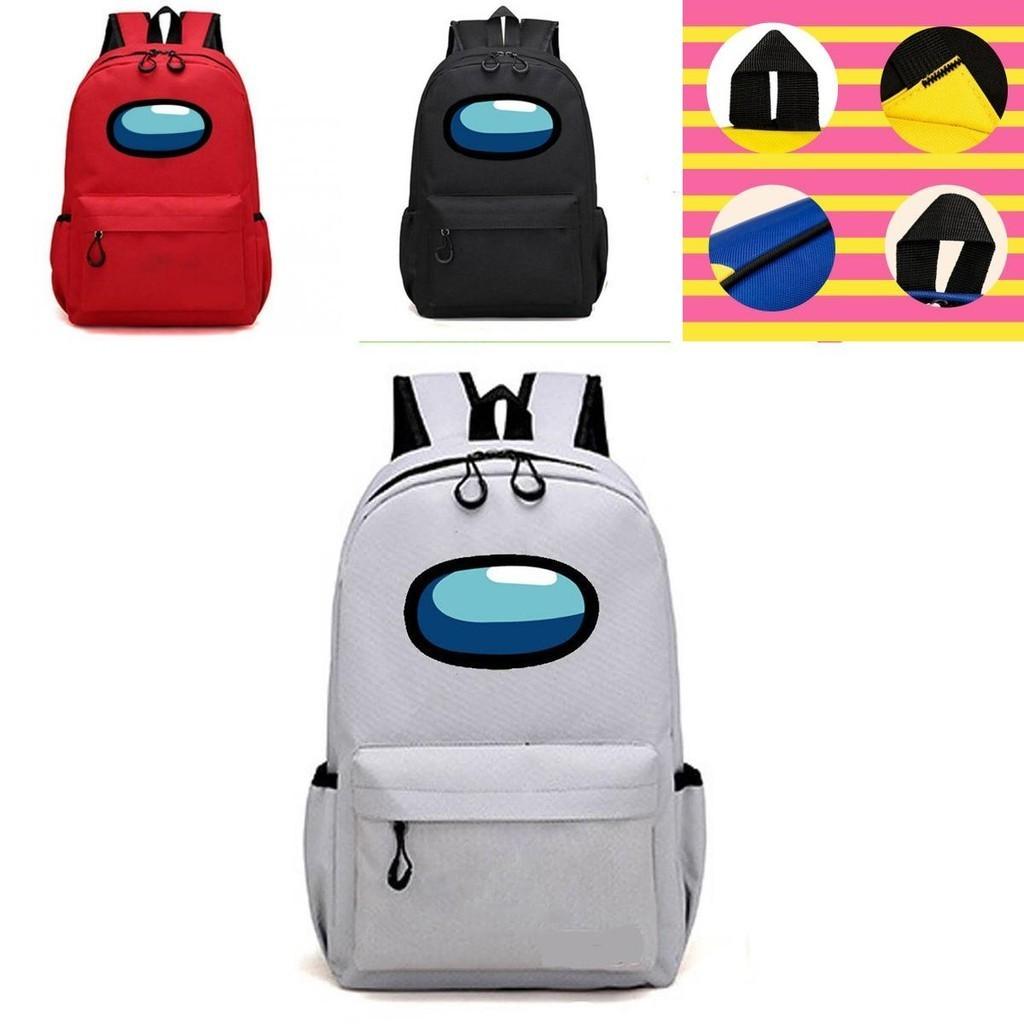 Among Us Game Shoulder Backpack With Chain For Kids And Teens Boys Girls School And Travel Rucksack