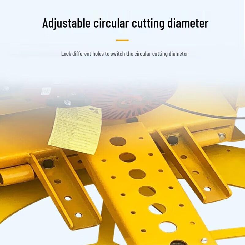 Nuoshuer Road Manhole Cover Circular Cutting Machine CN plug (adapter included)
