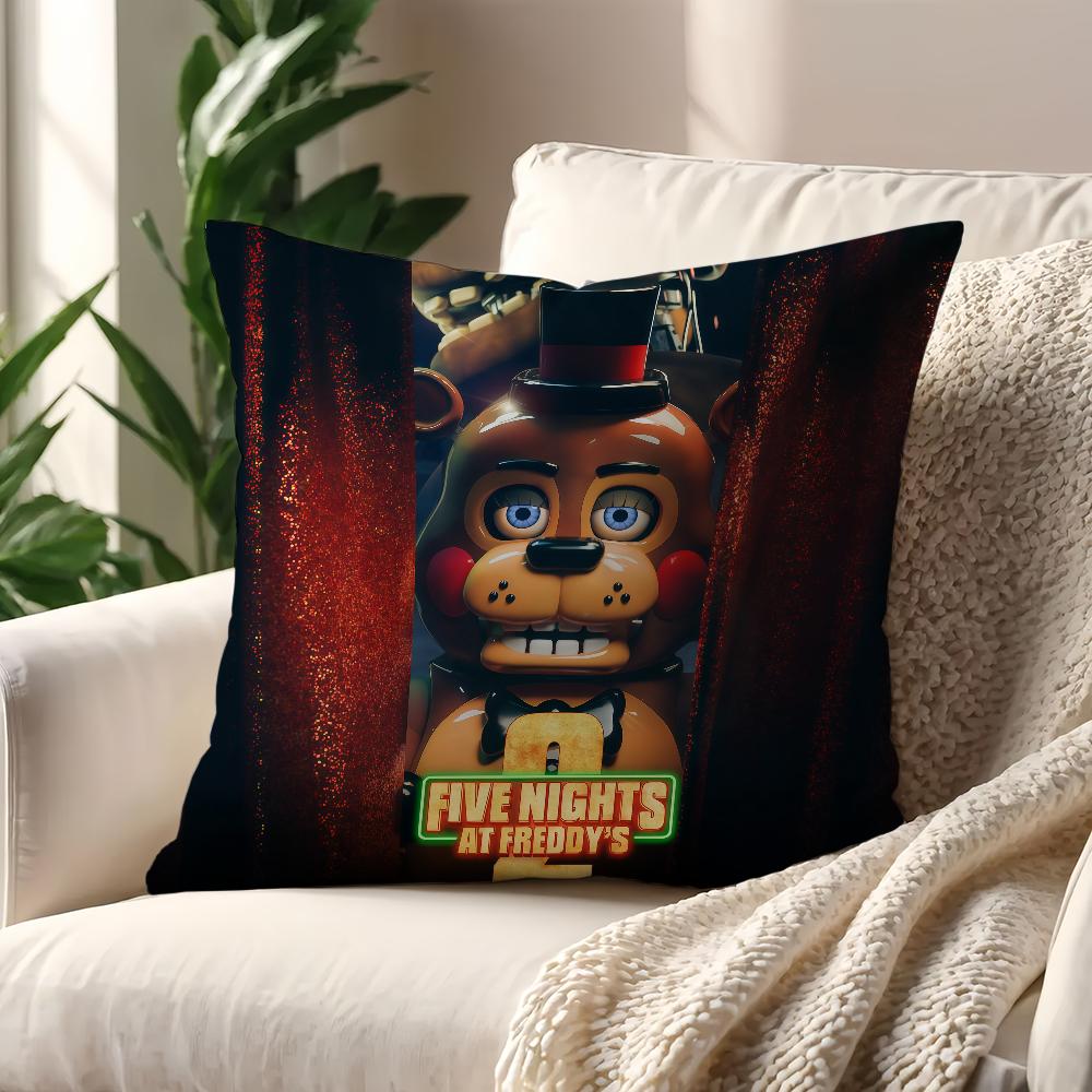 Game F-Five N-Nights Cool F-Freddys cushion cover Pillow Cover Decoration Room Home Sofa living Office Car Nordic Simplicity