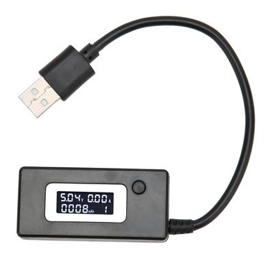 USB Spannungs-Strom-Tester LCD-Anzeige 50mA-3500mA USB Multimeter 3-15V 0.05A-3.50A