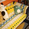 Small Fresh Cotton Twill Sofa Cushion Cushion All-season Universal Non-slip Fabric Cotton Sofa Towel