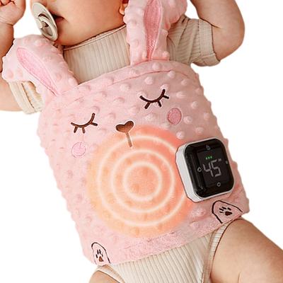 Infant Tummy Soothing Wrap Baby Bellyband Feature 3 Heat Gear and 5 Vibration Setting To Ease Gas and Discomfort