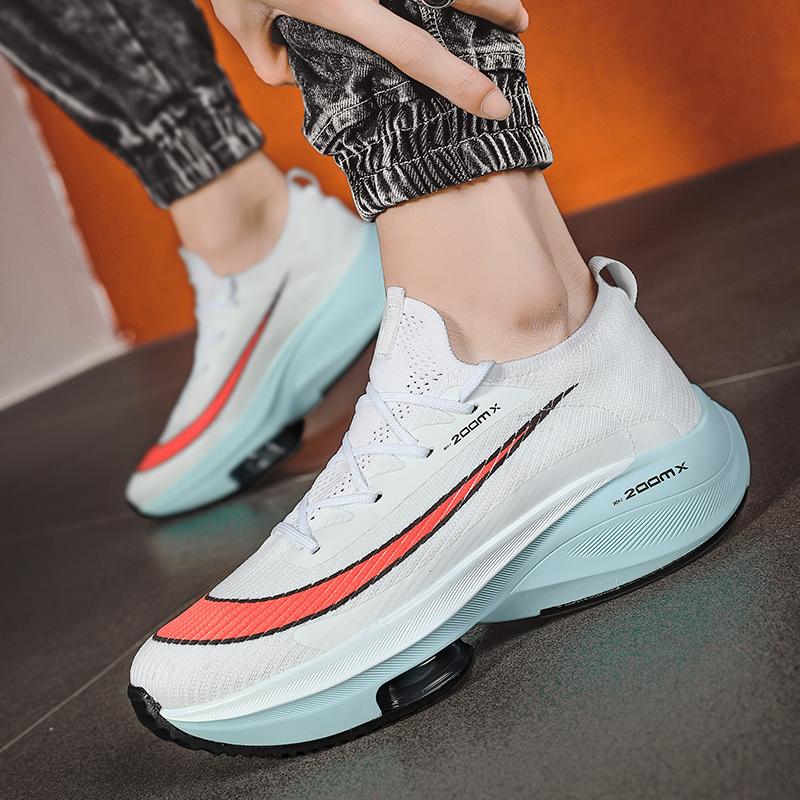 Vzduchový polštář Pánské běžecké boty Prodyšné maratonské sportovní boty Lehké tenisky Dámské Pohodlné atletické tréninkové boty