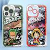 Klare Handyhülle für iPhone XR 16 15 14 Plus 13 12 11 Pro MAX 7 8 12 Mini 16e 17 Air One Piece Luffy
