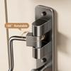 Motorcycle Helmet Hanger Wall Mount 180° Swivel Helmet Holder for Motorcycle Bike Racing Outerwear Sports Gear Storage Organizer