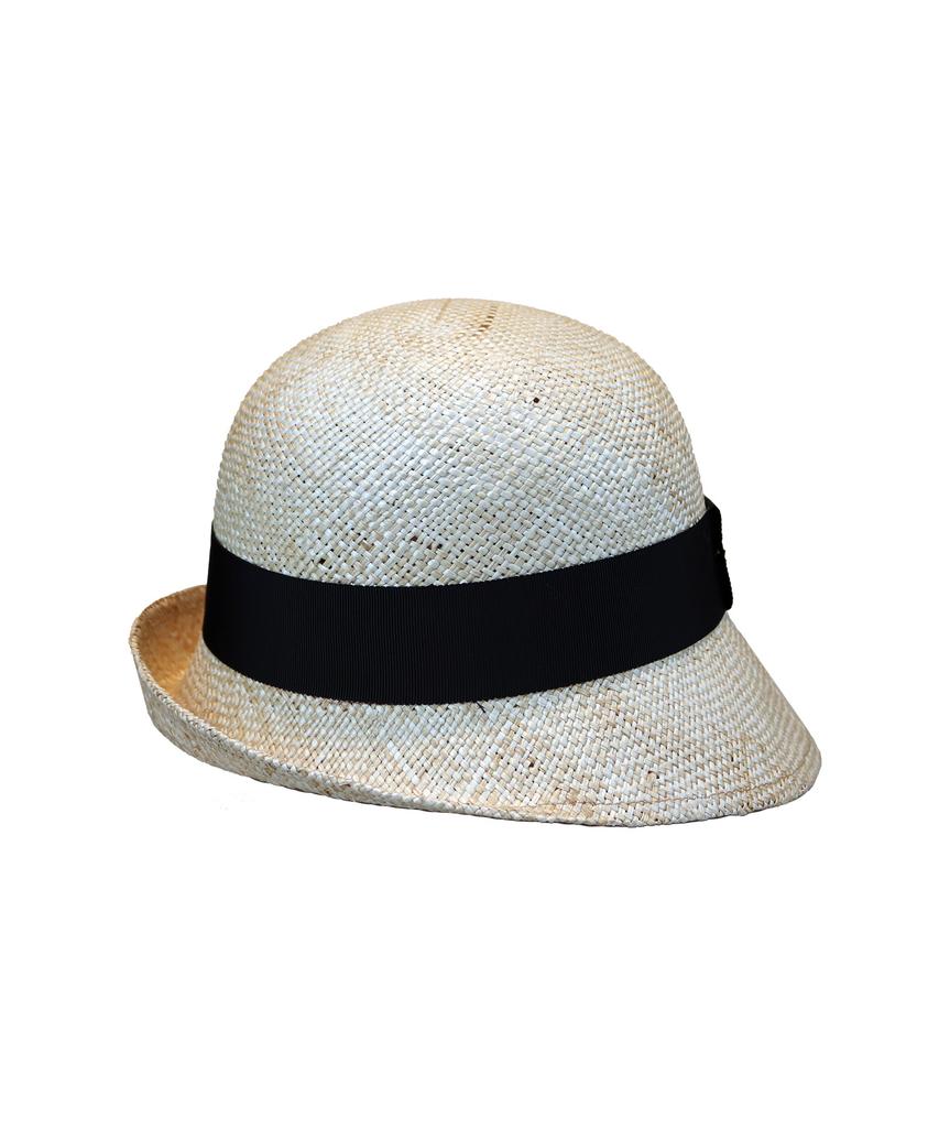 Kaliseumontapone Heba Retro Raffia Cloche Hat