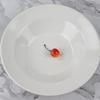 Nordic Style Milky White Ceramic Soup Plate