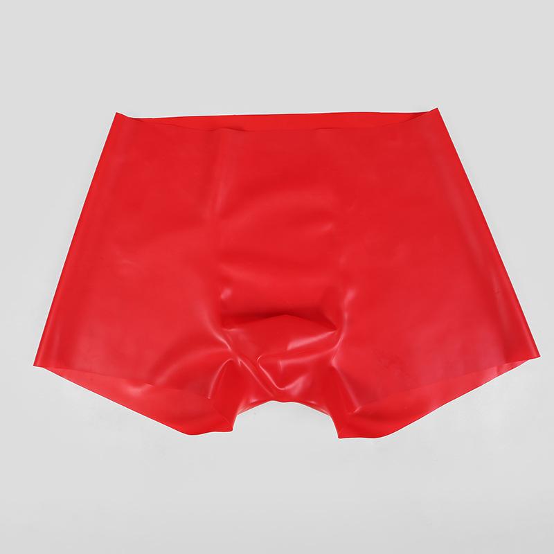 Fetish Latex Tight Panties Men Rubber Elastic Pouch Translucent Boxers Shorts Dj Club Bar Show Costumes Private Party Lingerie