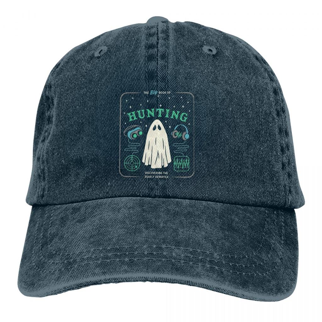 The Big Book Of Ghost Hunting Halloween Baseball Cap Unisex Hats Women Visor Protection Snapback Baphomet Satan Lucifer Caps