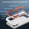 Für magnetische Saugkraft für iPhone17 Handyhülle 15 Vergilbungsresistent Transparent für Apple 16pro Airbag Handy-Schutzhülle