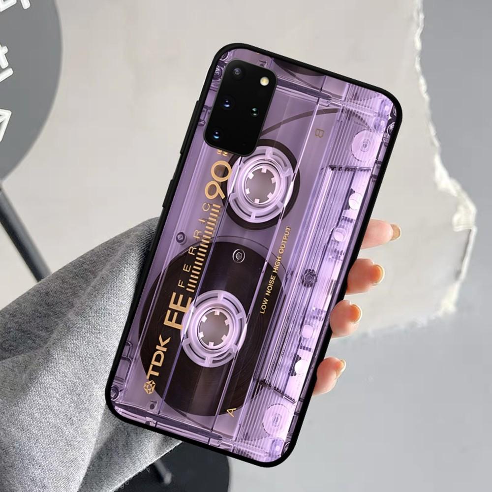 

Vintage Cassette Tape Phone Case For Samsung S 9 10 20 21 22 23 30 23 24 Plus Lite Ultra FE S10lite Fundas For Samsung S20 5G