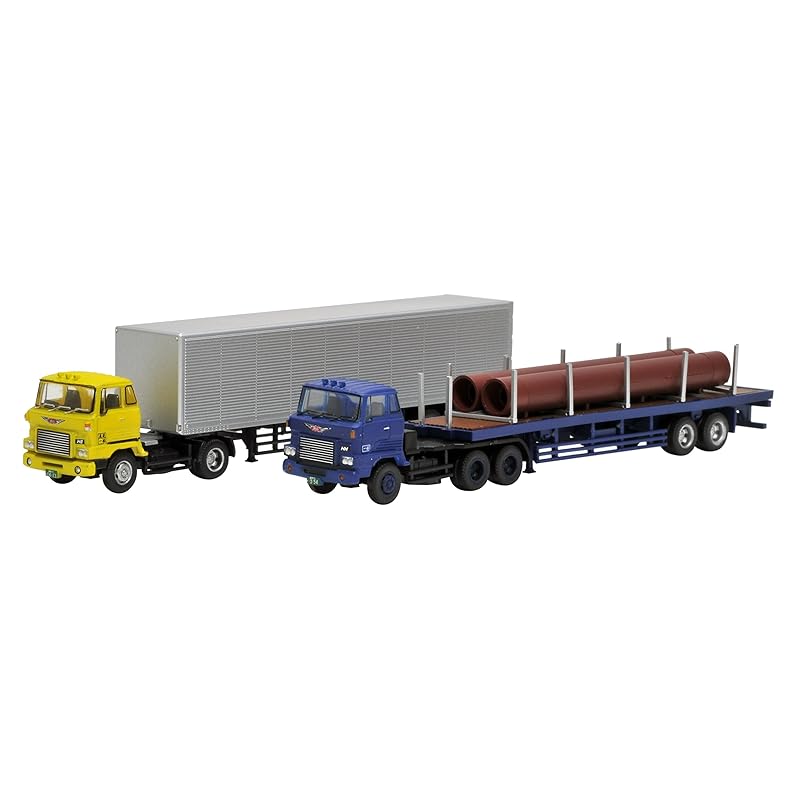 

tomy tech Geocolle The Trailer Collection Trecole trailer set A diorama supplies (Manufacturer s first order limited production)
