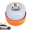 V16 Car Emergency Light Flash LED White Emergency Light Yellow Car Warning Light  Magnetic Induction Strobe Road Accident Lamp