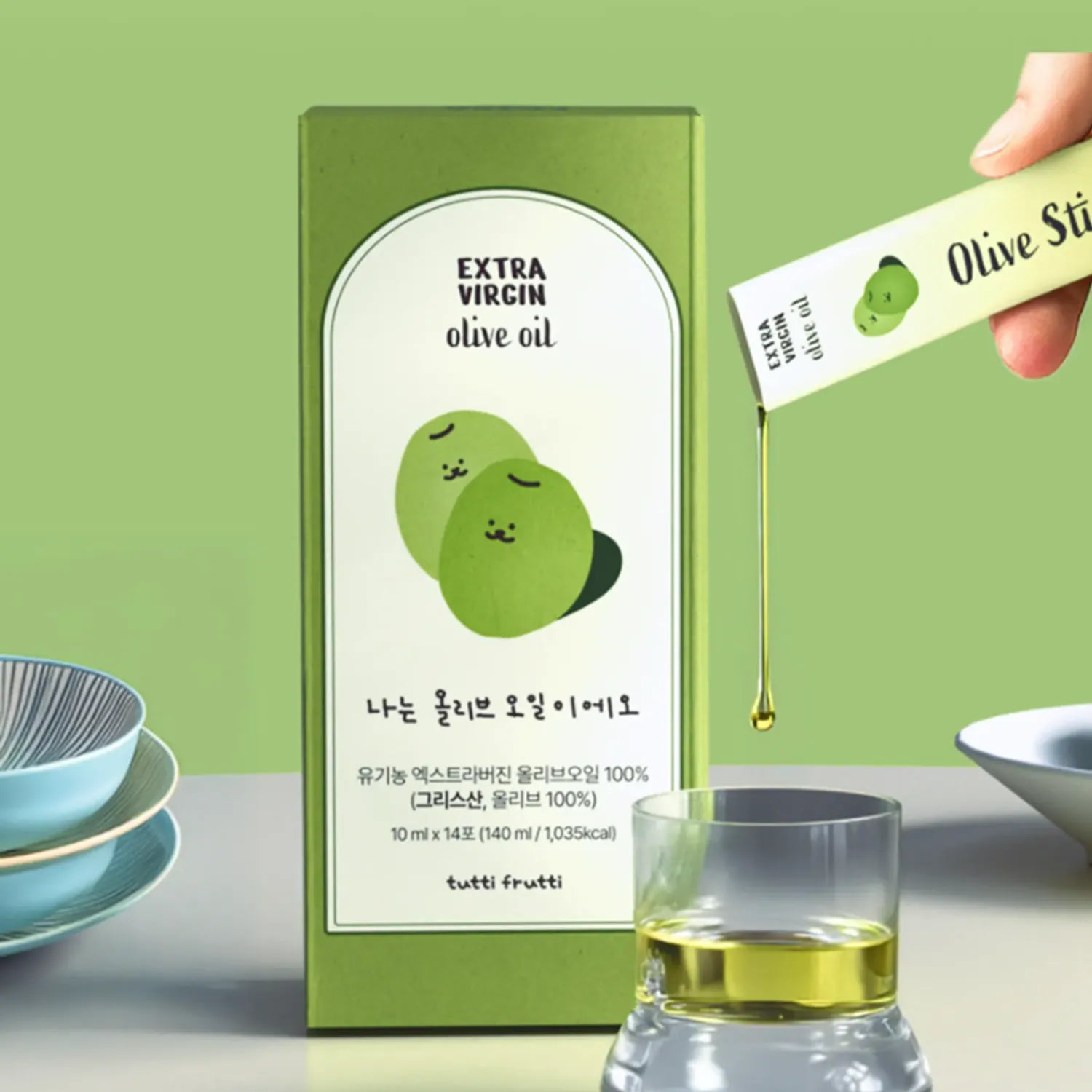tutti frutti I am Olive Oil 14 Sticks 1pack
