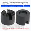 Durable Car Jack Rubber Pad Slotted Rail Hydraulic Slotted Jack Stand Pad Wear Resistant Floor Lifting Rubber Pad