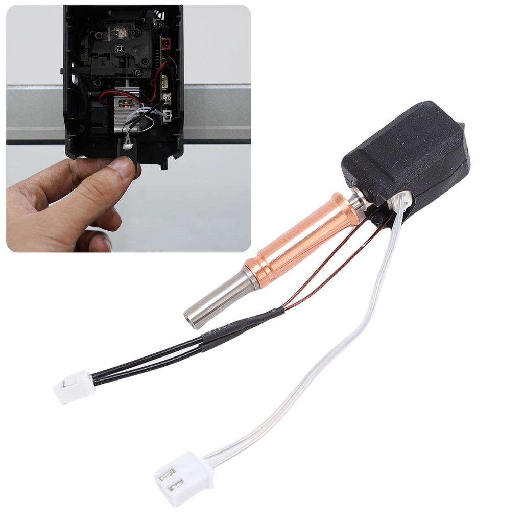 Hotend Replacement for Anycubic Kobra 3 3D Printer 0.2mm Hardened Steel Nozzle 24V 60W Ceramic Heater Hotend Kit
