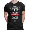 Kawaii LIFE'S TOO SHORT FOR Amateur Ham Radio T Shirt Unisex Cotton Short Sleeve  O-neck Summer Top Tee