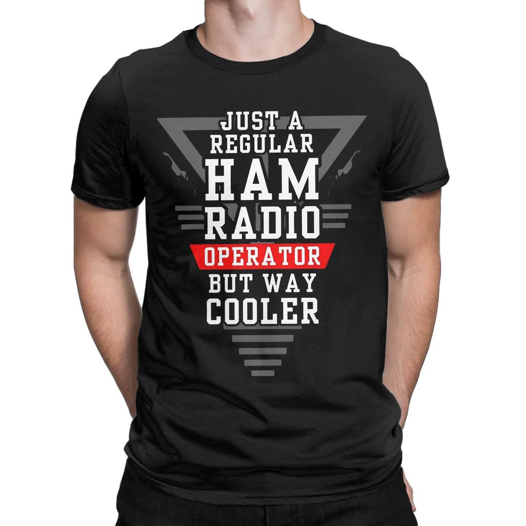 Kawaii LIFE'S TOO SHORT FOR Amateur Ham Radio T Shirt Unisex Cotton Short Sleeve O-neck Summer Top Tee