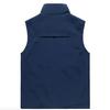 Gilet da Lavoro Autunnale da Esterno da Uomo Semplice Business Asciugatura Rapida Multitasche Gilet Cappotto