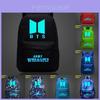 Bts Kpop Bangtan Boys Svítící Batoh Módní Nylonová Taška přes Rameno Cestovní Školní