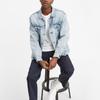 Levis Washed Vintage Single Button Denim Jacket Men jackets Light-Blue 77380-0014