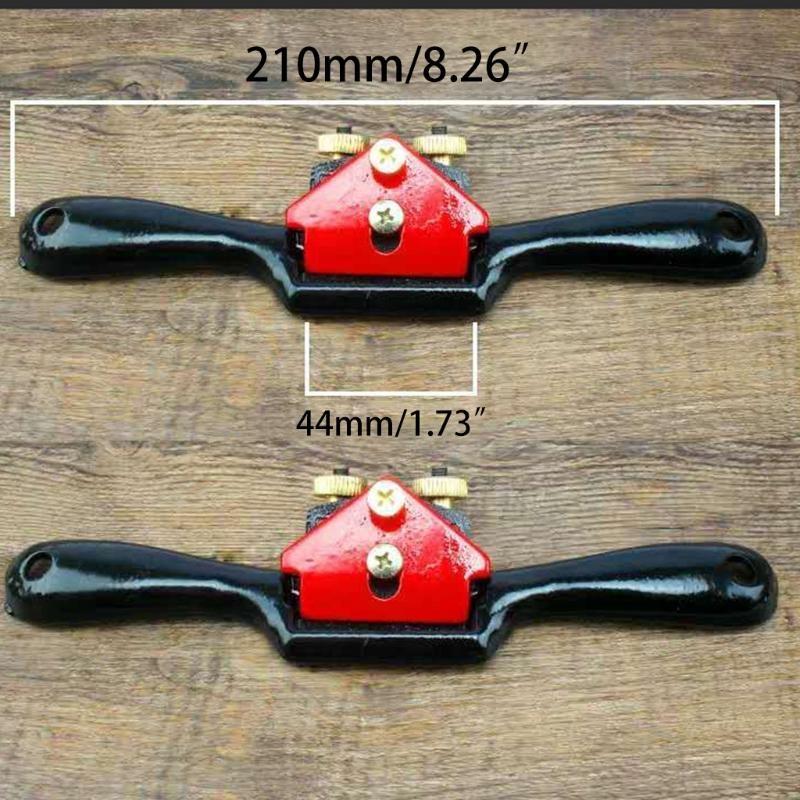 24TE Adjustable SpokeShave with Flat Base Metal Blade Working Hand Tool Craft