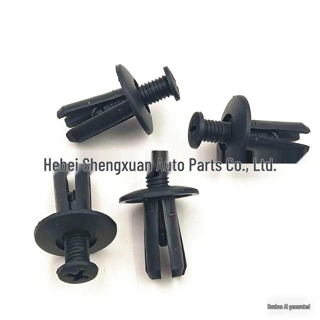 Universal Car Plastic Expansion Screw Clip Set for Bumper, Fender, and Trunk