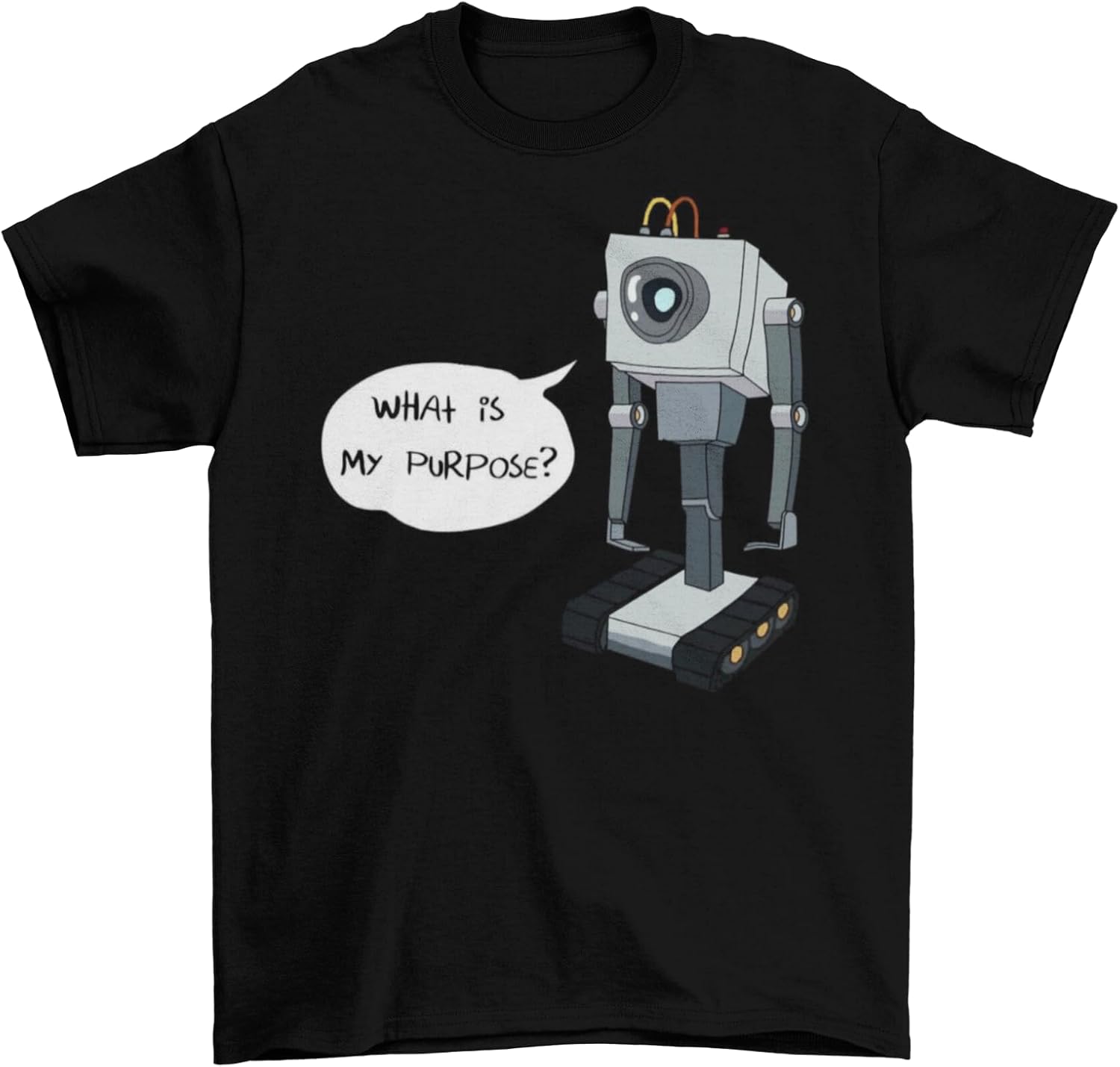 Butter Robot Men T Shirt Unisex Cotton Game You Pass Butter XXL