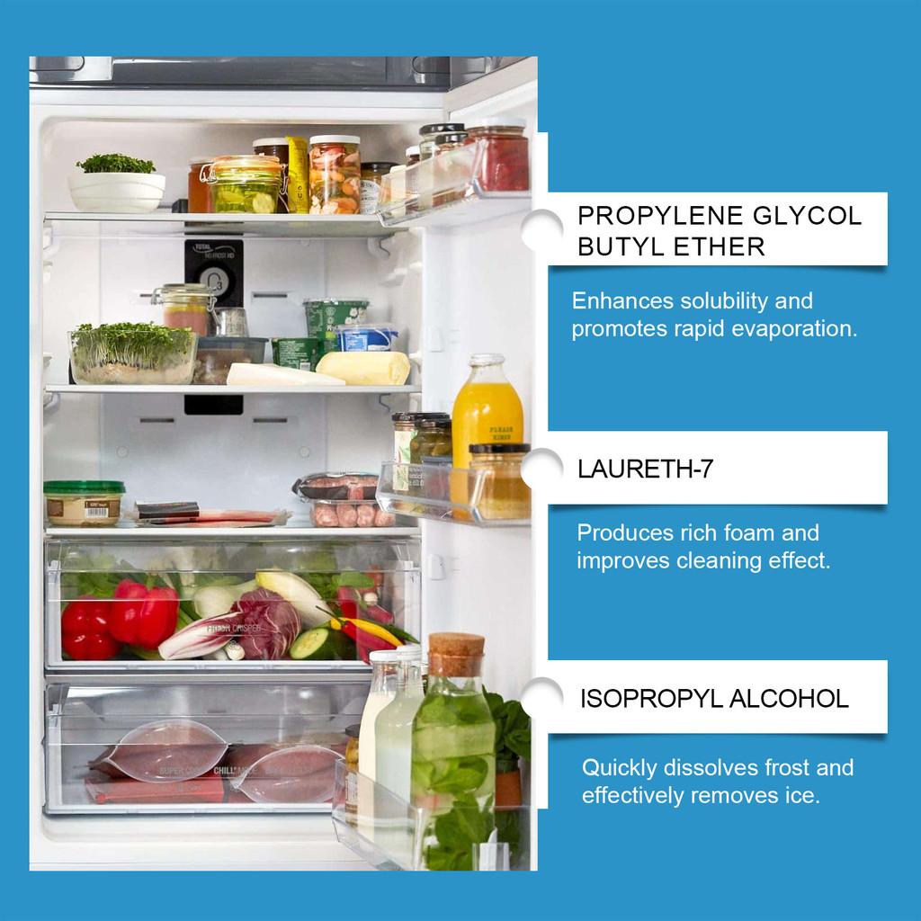 Jakehoe Multifunctional Ice Scraper Spray For Freezers And Windows 120ml