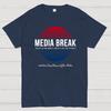 Media Break Cotton Summer Casual Cool Loose T-Shirt
