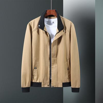 Herbst Neue Jacke Herren Teenager Lässige Mode Stehkragen Jacke Jacke Herrenbekleidung