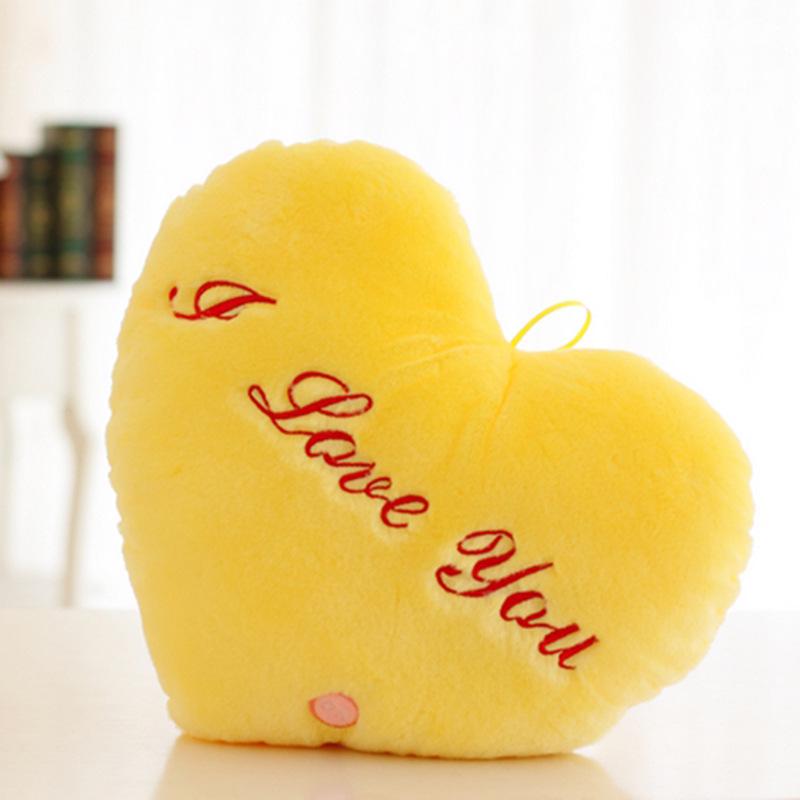 Colorful Luminous Star Pillow: Plush Toy & Valentine's Day Gift