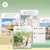 Watercolor Paint Set 12 Colors Beginner Portable Workbook With Pen Watercolor Painting Pen For Home Studio School College Travel