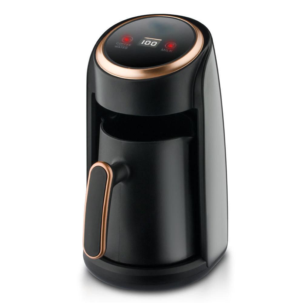 600W Electric Espresso Coffee Machine Turkey Coffee Pot Household Visible Milk Heater Heat-resistant Kettle