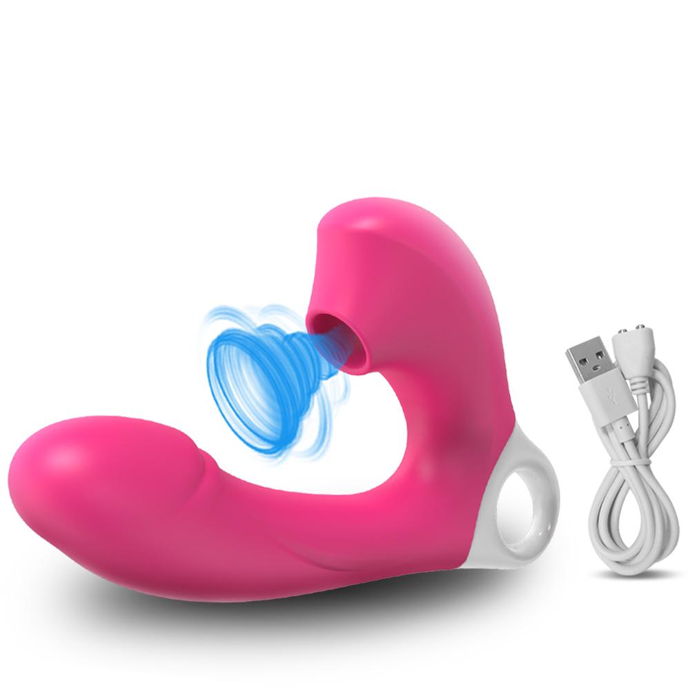 15 Modes Powerful Dildo Vibrator Female Masturbator G Spot Clitoris Sucker Vacuum Stimulator Adult Supplies Sex Toy for