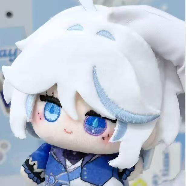 MIHOYO Furina de Fontaine Poupée Genshin Impact Peluche Kawaii 10cm Anime Jeu Jouet en Coton Neuvillette Nicole Reeyn Cadeau