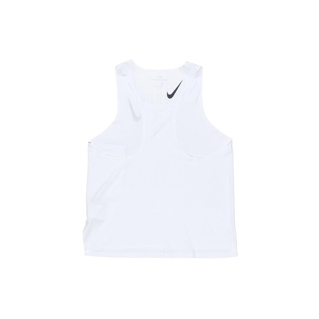 Nike Aeroswift V-Neck Running Vest Men Tops White CJ7836-100